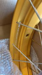 New Other Wheels for BMW R1200GS ADV 13 - 20 / R1250GS 19 - 2025 VMX 3.0*19"/4.5*17" Tubeless Rims CNC Black Hubs Gold Rim