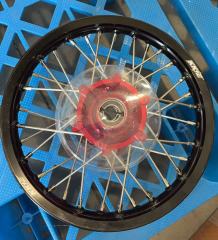 Returned Wheels for Gas Gas MC 85 / KTM 85 SX 2025 - 2026 / Husqvarna TC 85 2025 - 2026 -- KKE 17/14 Kid's Dirt Bike Wheels Rims CNC Red Hub