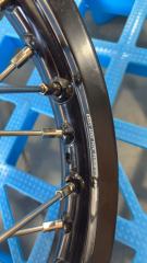 Returned Wheels for Gas Gas MC 85 / KTM 85 SX 2025 - 2026 / Husqvarna TC 85 2025 - 2026 -- KKE 17/14 Kid's Dirt Bike Wheels Rims CNC Red Hub