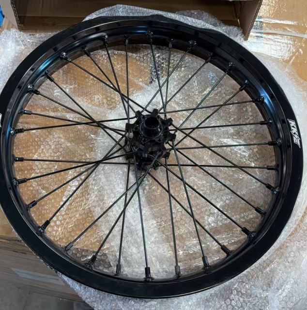 Returned Wheels for Surron Light Bee X 2019-2025 -- KKE 2.15*17"/2.5*17' Spoked E-Bike Wheels Rim CNC Black Hubs