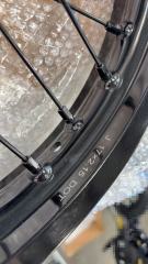 Returned Wheels for Surron Light Bee X 2019-2025 -- KKE 2.15*17"/2.5*17' Spoked E-Bike Wheels Rim CNC Black Hubs