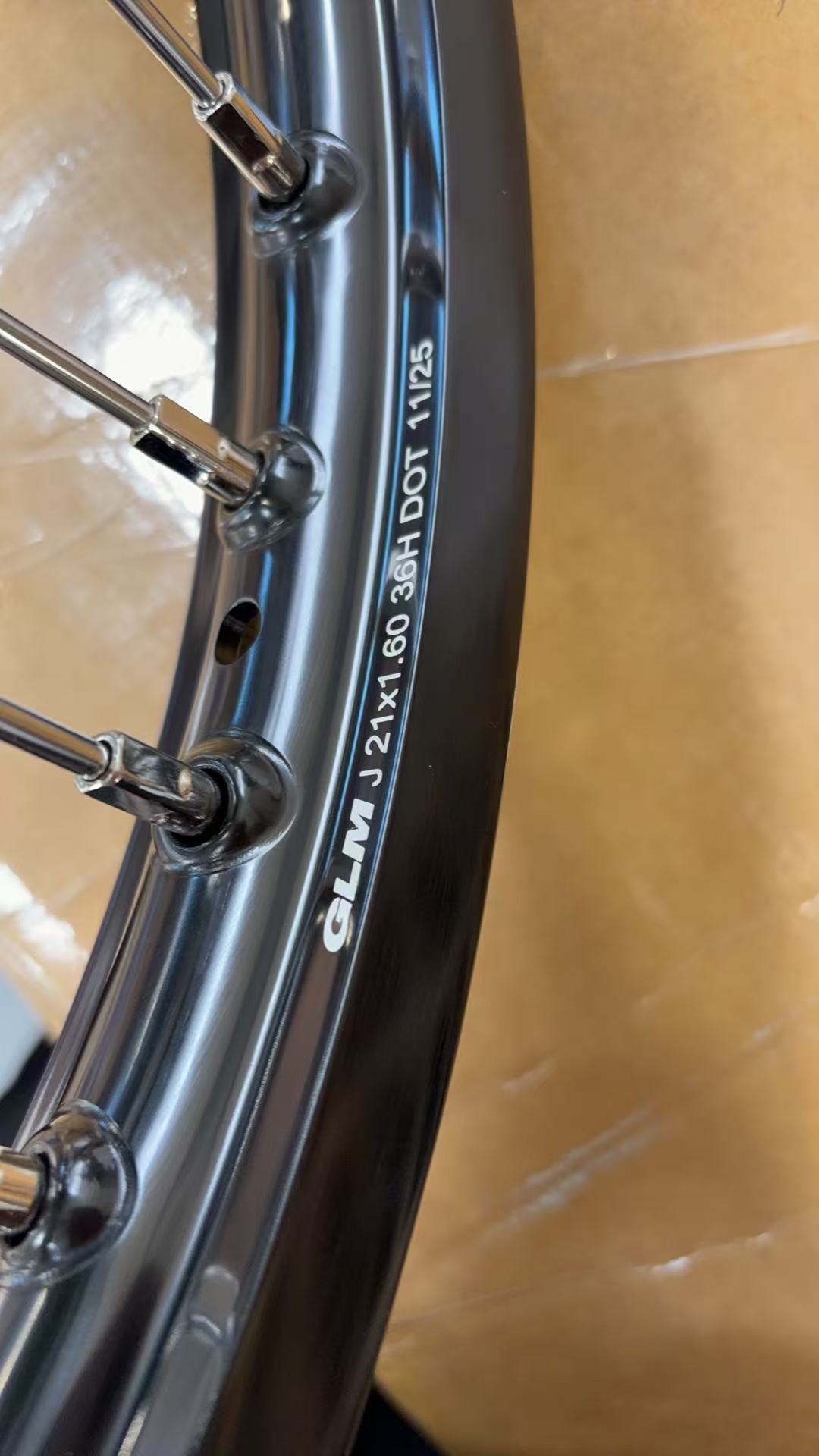 Returned Wheels - KKE 21/18 Dirt Bike Wheels Rims fit Kawasaki KX250F KX450F 2006-2021/ KX250X KX450X KX250 KX450 2019 - 2026 CNC Green Hub