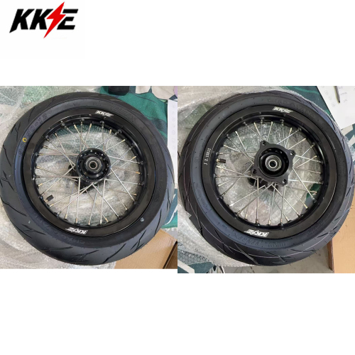 Returned Wheels for Rawrr Mantis Mini 2024-2026 - KKE 1.85*12/2.15*12 E-Bike Mini Wheels Kit with Tire Black Hub Rims