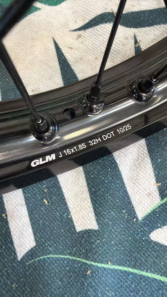 Returned Wheels for Surron Light Bee-X 2019-2025 -- KKE 1.6*19" & 1.85*16" Electric Dirt Bike Wheels Rim E-Bike All Black