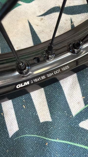 Returned Wheels for Surron Light Bee-X 2019-2025 -- KKE 1.6*19" & 1.85*16" Electric Dirt Bike Wheels Rim E-Bike All Black