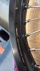 Returned Wheels fit SUZUKI RM125 RM250 1996-2008 --- KKE 21/19 Dirt bike MX Motorcycle Wheels Rims Set CNC Gold Hubs