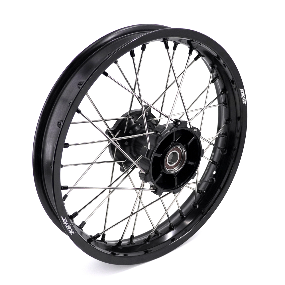 for Kove Moto 450 Rally MX450 2022- 2025 KKE 1.85*21/2.5*18 Cush Drive Wheels Set Black Nuts