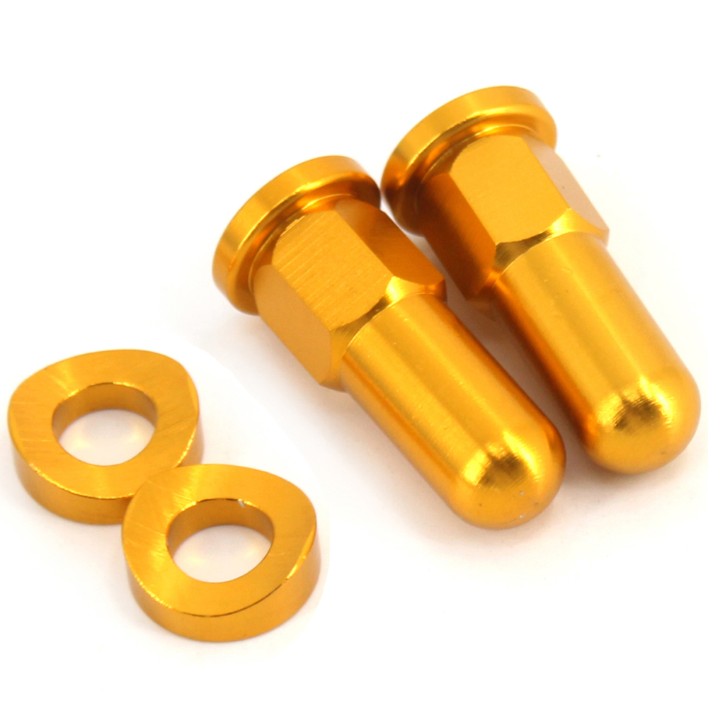 KKE Billet Mx Dirt Bike Rim Lock Cover Nuts Washers for KTM Suzuki Yamaha Honda Kawasaki 125-530CC  Color Options: Silver, Black, Gold, Red, Blue, Green, Orange