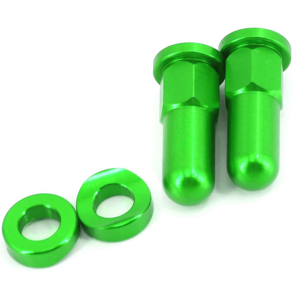 KKE Billet Mx Dirt Bike Rim Lock Cover Nuts Washers for KTM Suzuki Yamaha Honda Kawasaki 125-530CC  Color Options: Silver, Black, Gold, Red, Blue, Green, Orange