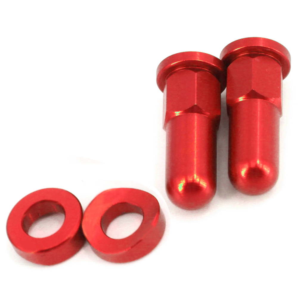 KKE Billet Mx Dirt Bike Rim Lock Cover Nuts Washers for KTM Suzuki Yamaha Honda Kawasaki 125-530CC  Color Options: Silver, Black, Gold, Red, Blue, Green, Orange