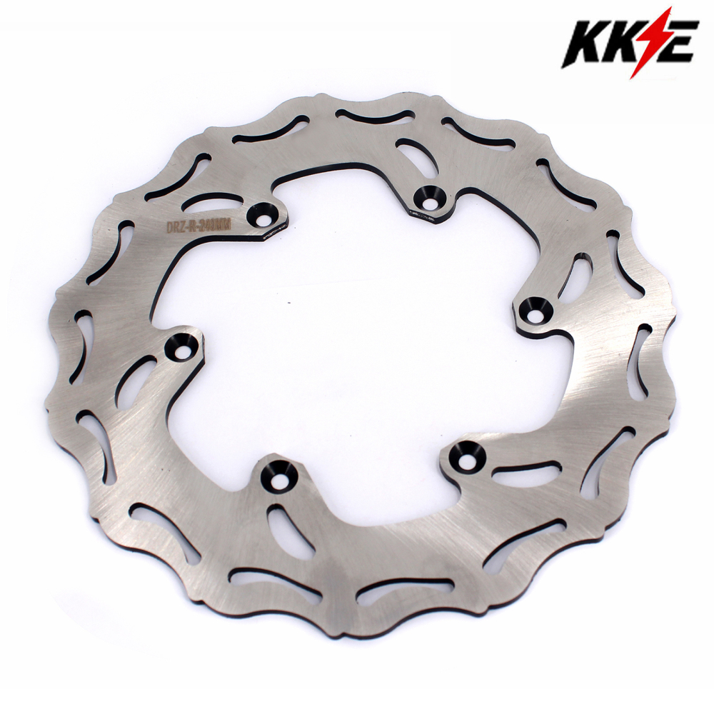 240mm Rear Rotor for Suzuki RM125 RM250 2001 - 2008 DRZ400SM 2005- 2024 -- KKE Rear Brake Disc Rotor