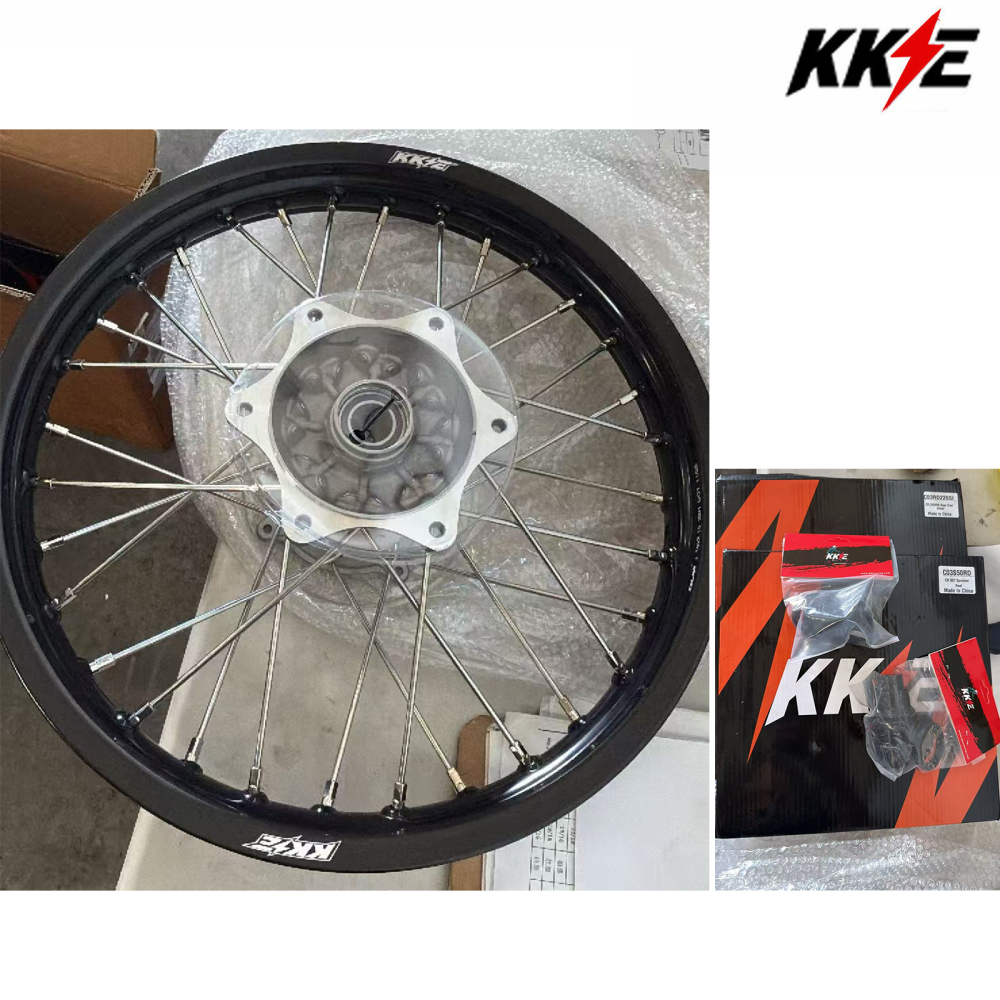 KKE New-Other Rear Wheel fit HONDA XR4000R 1996-2004 XR600R 1991-2000 - 2.15*18" Enduro Rear Casting Wheel Rim Silver Hub