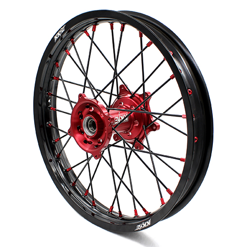 KKE 21/18 Enduro Wheels Set Fit HONDA CRF250R 2004-2013 CRF450R 2002-2012 Black Spoke