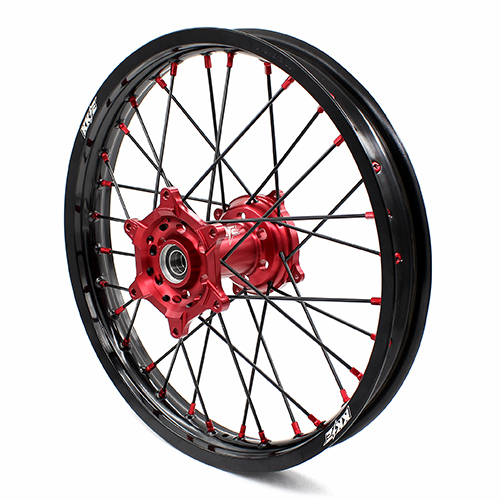 KKE 21/18 Enduro Wheels Set Fit HONDA CRF250R 2004-2013 CRF450R 2002-2012 Black Spoke