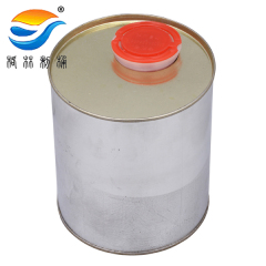 1L small metal bucket for chemical and lubricant