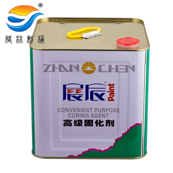 tinplate pail 10L paint coating square lubricant packing bucket