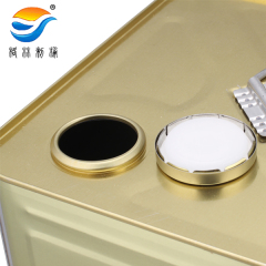 18L golden color uncoated tinplate can lid tin for oil