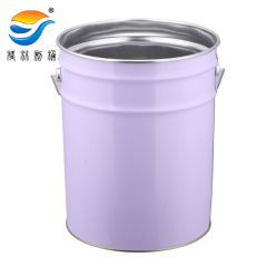 18L-20L round tin bucket for paint and chemical