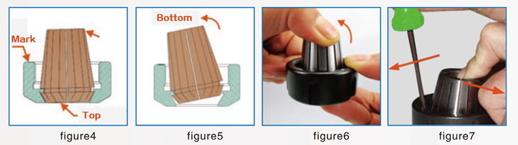 Wholesale Sale ER11M ER16M ER20M ER25M Collet Clamping Nut Collet Chuck M Type