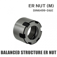 Wholesale ER11M ER16M ER20M ER25M Collet Clamping Nut Collet Chuck M Type With Different Specifications