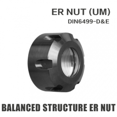 Balanced Structure ER Nuts from Factory Can be Customized ER25UM ER32UM ER40UM Collet Clamping Nuts UM Type