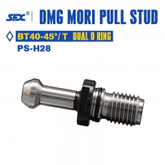 DMG Mori Pull Studs BT40-45°/T Dual O Ring Coolant