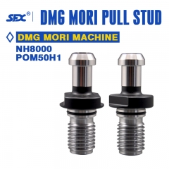 DMG Mori Pull Studs POM50H1 Dual O Ring Fits DGM Mori Holders