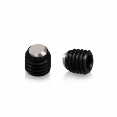 M6 M8 Ball-End Thrust Screw with Flattened Ball