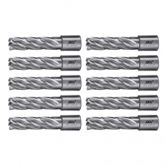 10PCS/50PCS M2AL HSS Annular Cutters, 3/4 Weldon Shank