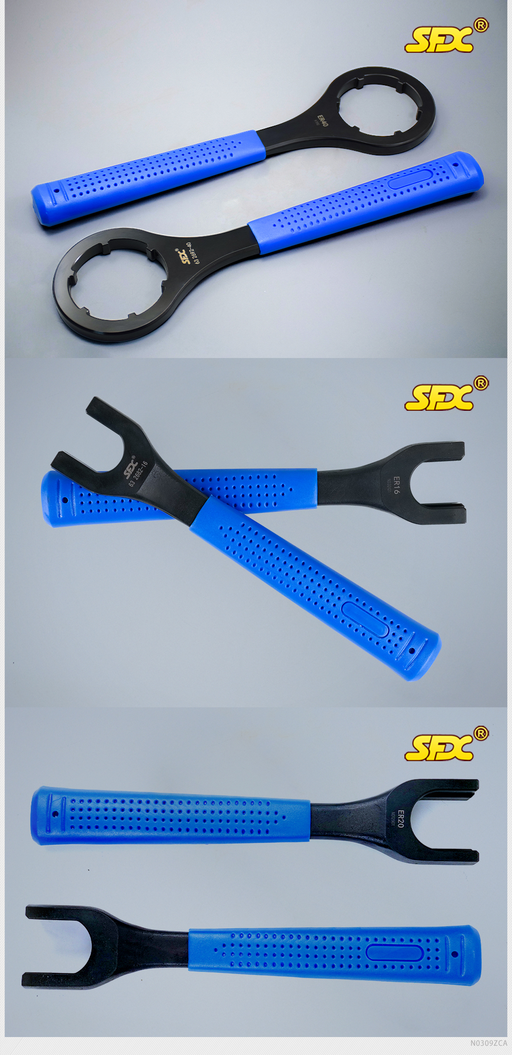 SFX ER16 Integral-type Nut Spanner Wrench For ER16 Nuts