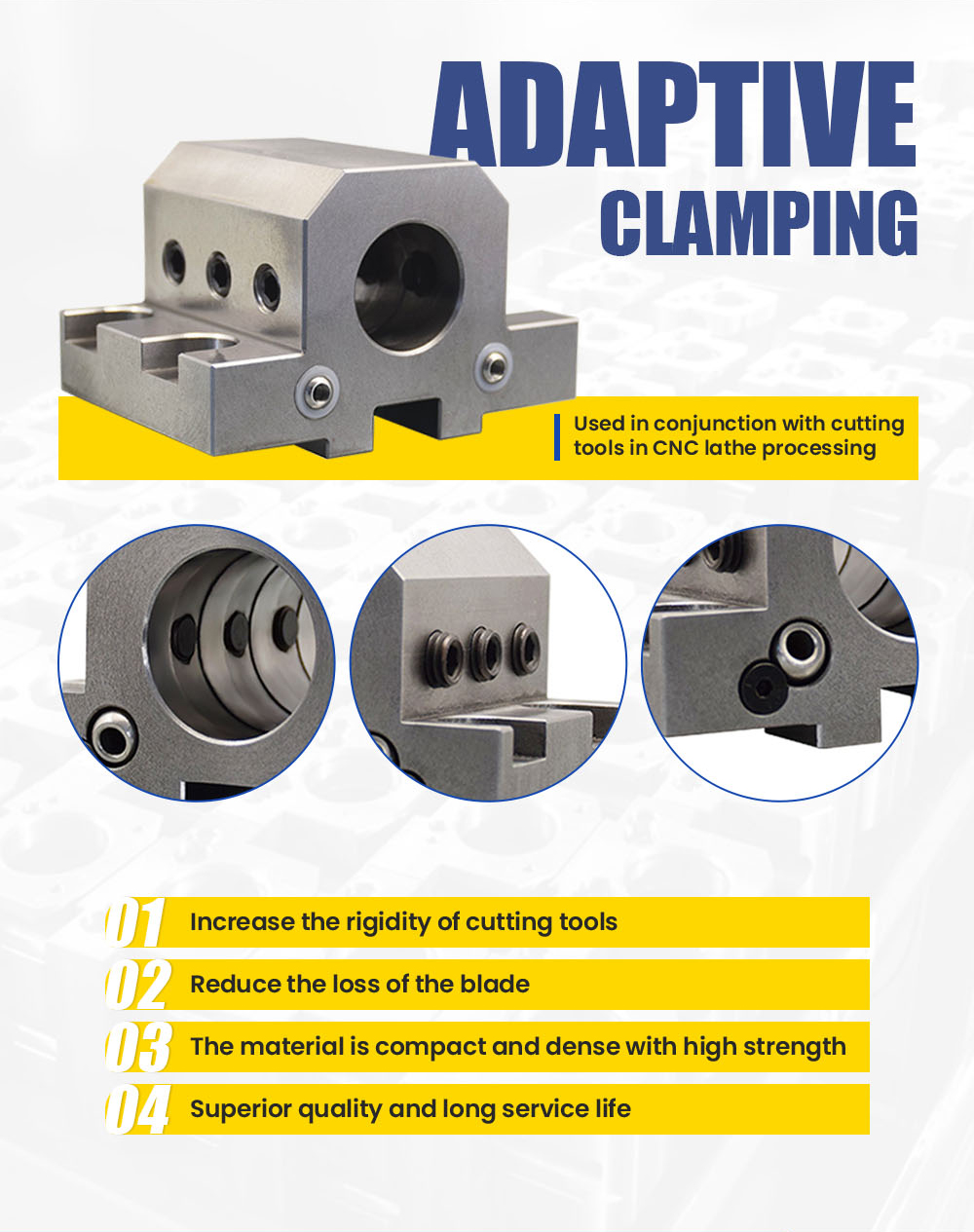 MAZAK CNC Lathe Turret Tool Block Supplier