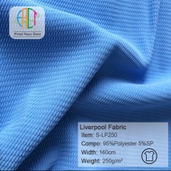 S-LP250 Wholesale Liverpool Bullet Fabric 240gsm MOQ 35kg as a roll
