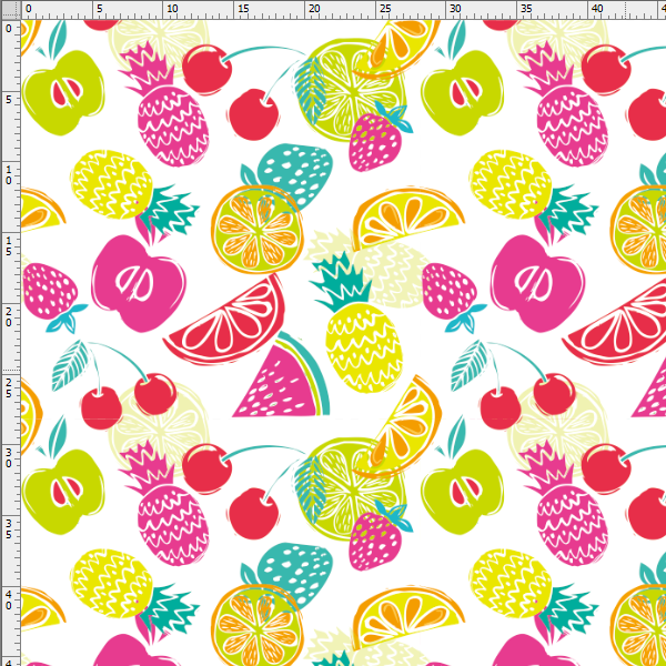 China Fruit Print Cotton Fabric | Fruit Print Fabric