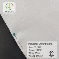 ODF300 Custom Printed Polyester Oxford Fabric 100%P 150gsm