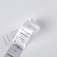 JD003 Custom Printed Care Label for Clothing Sewing Accessories