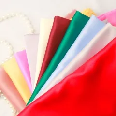 MST7515 Poly Matte Satin Fabric 100%P 120gsm MOQ 150m