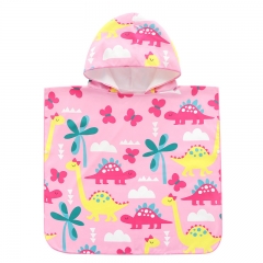 R010  Quick Dry and Portable Kids Hooded Beach Towel