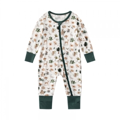 G013 Bamboo Viscose Soft Baby Romper Pajamas Newborn Sleepers