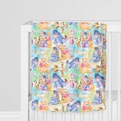 M003 120x120cm Organic Muslin Baby Swaddle Blanket – Soft & Breathable Comfort for Newborns