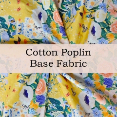 LBT800 Custom Printed Light Cotton Poplin Base Fabric 100%C, 80gsm