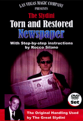 Slydini Newspaper Tear by Rocco Silano