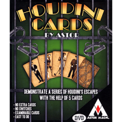 Houdini Cards by Astor Magic