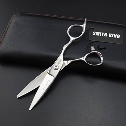 6.0 Inches Hair Cutting Scissors Convex Edge 440C stainless steel