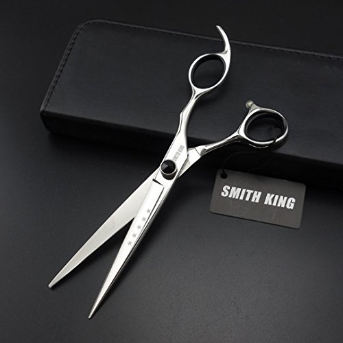 7.0 Inches Professional Hair Cutting Scissors Set Cutting Shears &amp; Thinning Shears with Lether Case (Cutting scissors)