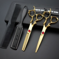 with thinning comb set