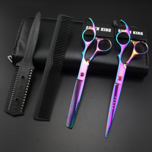 7.0 Inches  Hairdressing Scissors comb Set
