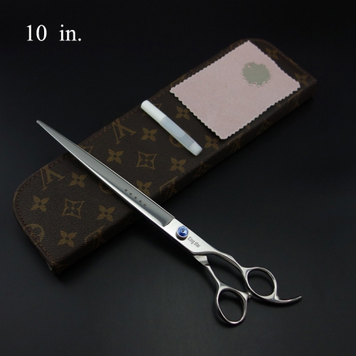 10 inches high quality Kingstar pet grooming scissors dog straight scissors