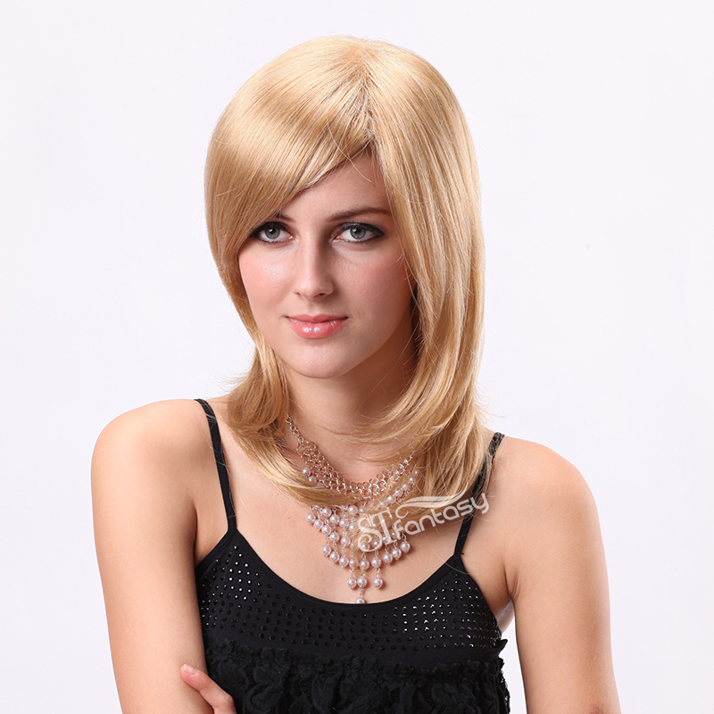 Blonde Synthetic Wigs For Women From CHINA