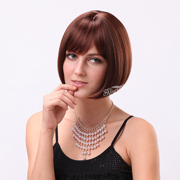 American market hot sale synthetic bob wigs for women