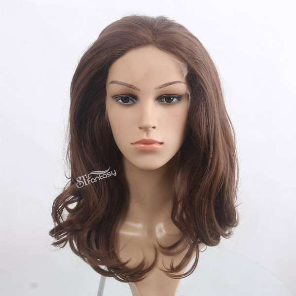 Life size women wigs cheap synthetic lace frontal wigs